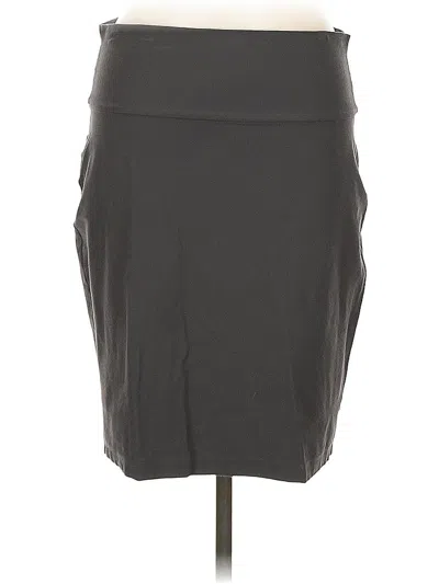 Pre-owned Eileen Fisher Casual Skirt In Gray