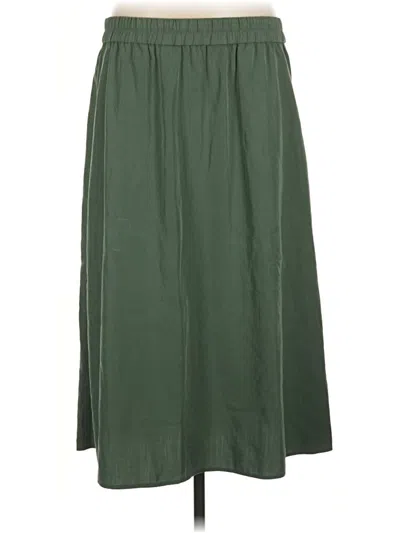 Pre-owned Eileen Fisher Casual Skirt In Green