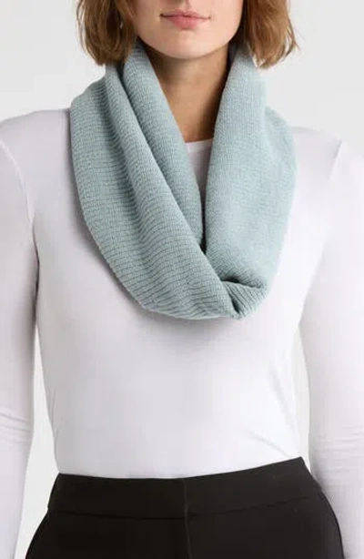 Eileen Fisher Chenille Organic Cotton Infinity Scarf In Gray