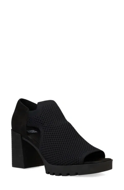 Eileen Fisher Chyme Platform Sandal In Black