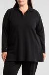 Eileen Fisher Raglan-sleeve Brushed Terry Top