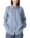 Eileen Fisher Classic Collar Linen Shirt