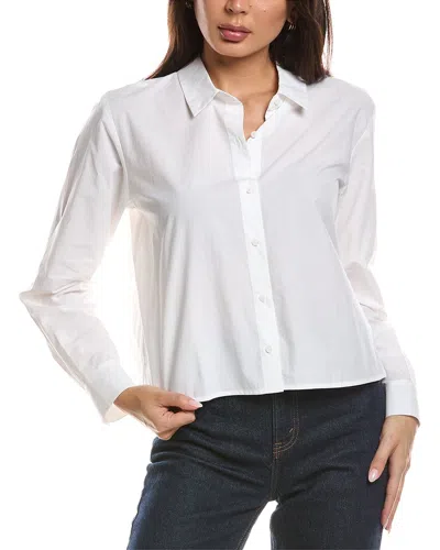 Eileen Fisher Classic Collar Shirt In White