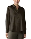 Eileen Fisher Classic Collared Shirt In Wren