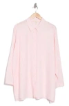 Eileen Fisher Classic Easy Organic Linen Button-up Shirt