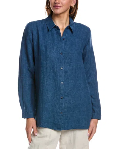 EILEEN FISHER EILEEN FISHER CLASSIC LINEN SHIRT