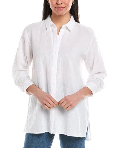 Eileen Fisher Classic Shirt In White