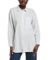 Eileen Fisher Classic Shirt In Multi
