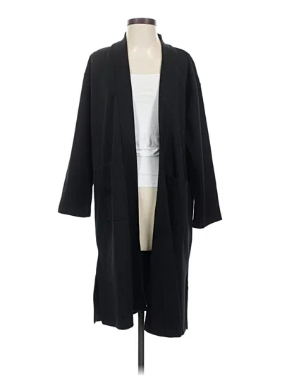 Eileen Fisher Coat In Black