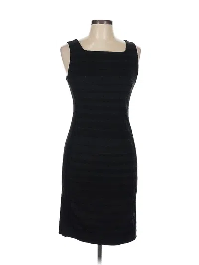 Pre-owned Eileen Fisher Cocktail Dress In Black