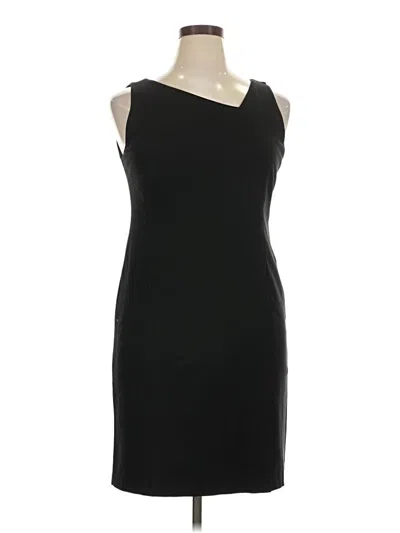 Pre-owned Eileen Fisher Cocktail Dress In Black