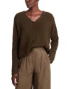 Eileen Fisher Cotton & Cashmere Blend Textured Sweater In Wren