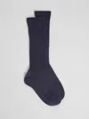 Eileen Fisher Cotton Scrunch Sock In Blue