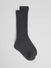 Eileen Fisher Cotton Scrunch Sock In Gray