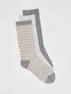 Eileen Fisher Cotton Trouser Sock 3-pack In Multi