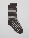 Eileen Fisher Cotton Trouser Sock In Multi