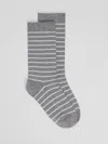 Eileen Fisher Cotton Trouser Sock In Multi