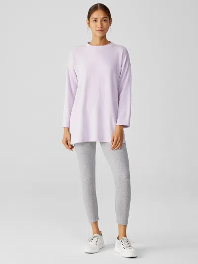 Eileen Fisher Cozy Brushed Terry Hug High-waisted Leggings