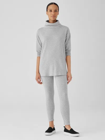 Eileen Fisher Cozy Brushed Terry Hug High-waisted Leggings