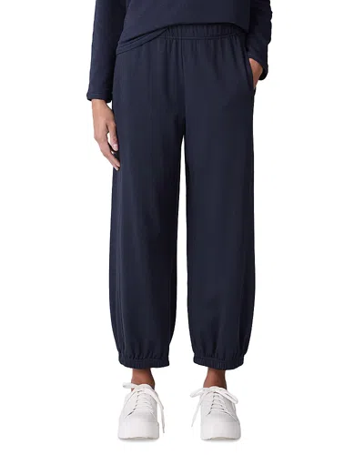 Eileen Fisher Lantern Ankle Pants In Ink