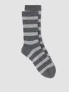 Eileen Fisher Cozy Recycled Nylon Cashmere Crew Sock In Multi