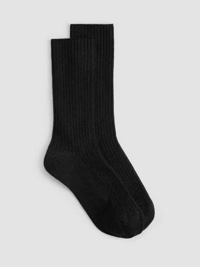 Eileen Fisher Cozy Rib Sock In Black