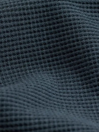 Eileen Fisher Cozy Waffle Knit Straight Pant In Gray