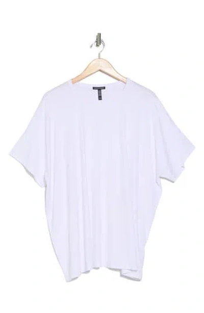 Eileen Fisher Crewneck Boxy T-shirt In White