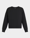 EILEEN FISHER CREWNECK LIGHTWEIGHT PONTE SWEATSHIRT