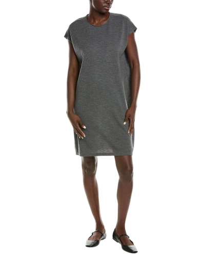 EILEEN FISHER EILEEN FISHER CREWNECK MINI DRESS