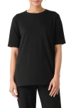 Eileen Fisher Crewneck Organic Cotton T-shirt