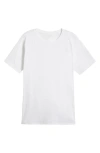 Eileen Fisher Crewneck Organic Cotton T-shirt In White