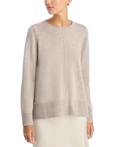Eileen Fisher Crewneck Sweater In Gray