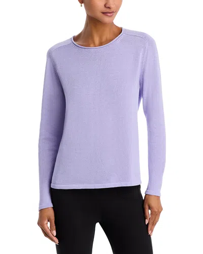 Eileen Fisher Crewneck Sweater In Petal