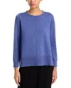Eileen Fisher Crewneck Sweater In Blue