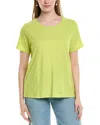 Eileen Fisher Crewneck Pocket Organic Cotton T-shirt