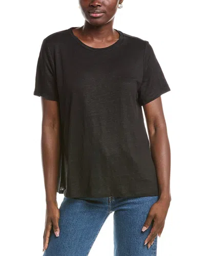 Eileen Fisher Crewneck T-shirt In Black