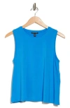 Eileen Fisher Crewneck Tank In Calypso