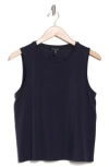 Eileen Fisher Crewneck Tank In Nocturne