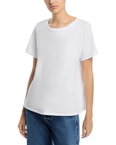 Eileen Fisher Crewneck Tee In White