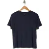 Eileen Fisher Crewneck Tencel® Lyocell T-shirt In Ocean