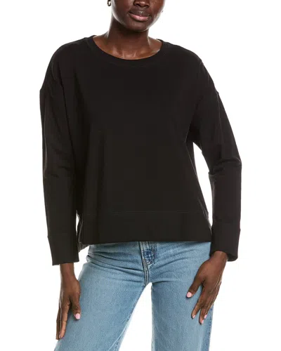 Eileen Fisher Crewneck Top In Black