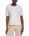 Eileen Fisher Crewneck Top In White