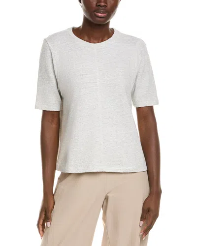 Eileen Fisher Crewneck Box Top In White