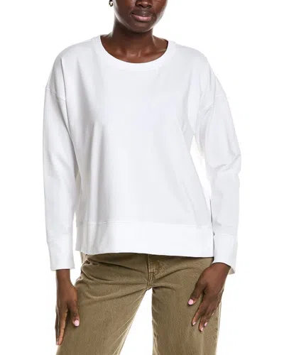 Eileen Fisher Crewneck Top In White