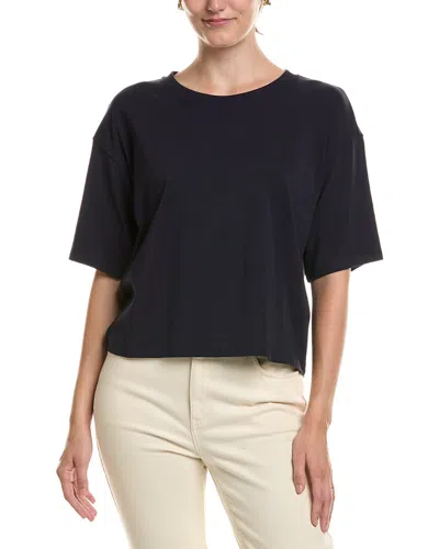 Eileen Fisher Crewneck T-shirt In Black