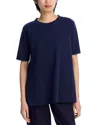 Eileen Fisher Crewneck Tunic In Ink