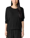 Eileen Fisher Crewneck Wool Sweater In Deep Adriatic