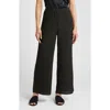Eileen Fisher Wide-leg Stretch-jersey Trousers In Green