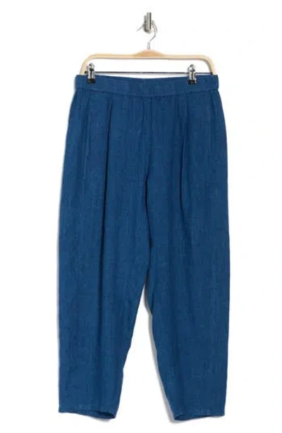Eileen Fisher Crop Lantern Pants In Green